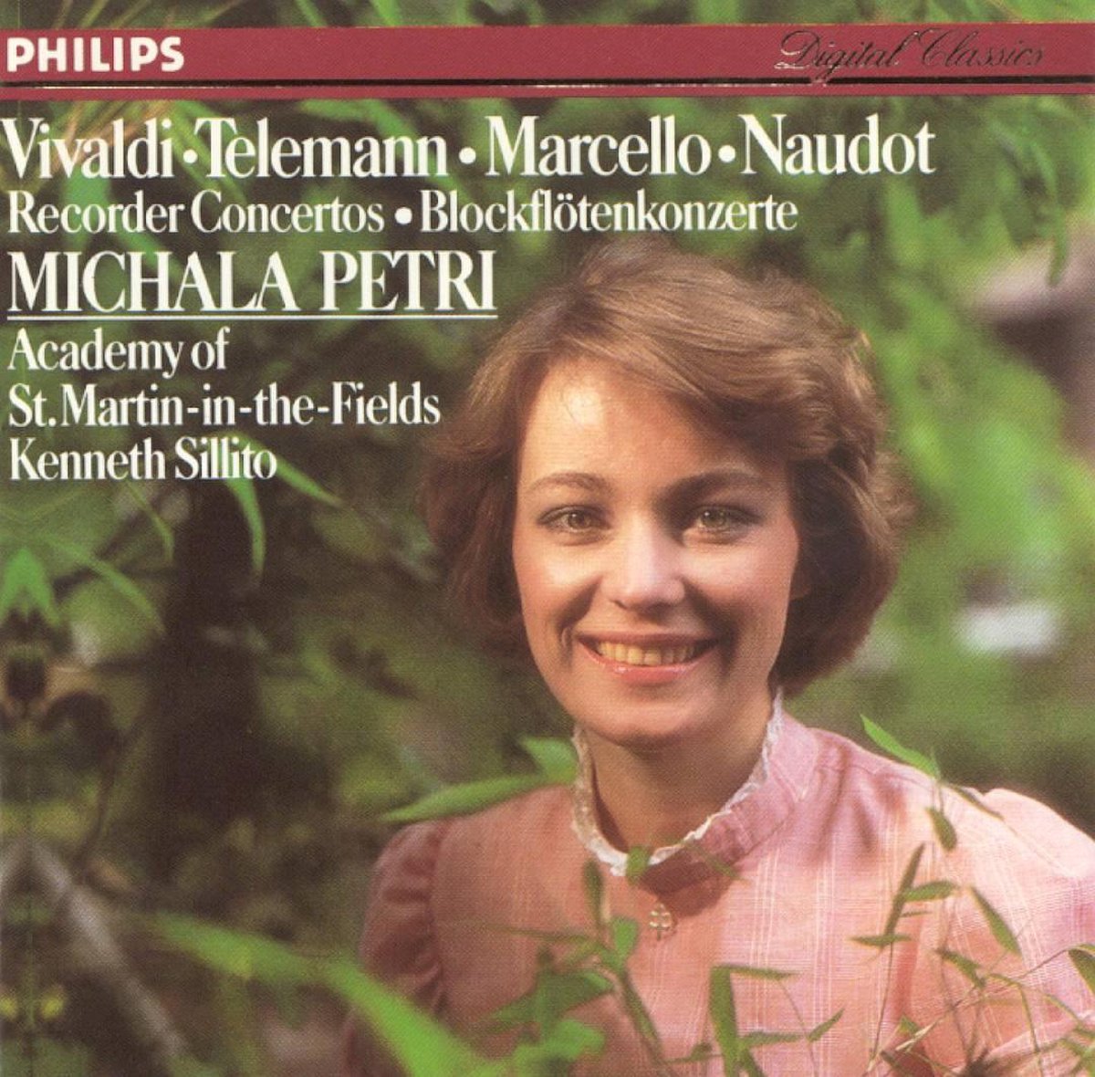 Recorder Concertos by Marcello, Vivaldi, Telemann & Naudot - Michala Petri