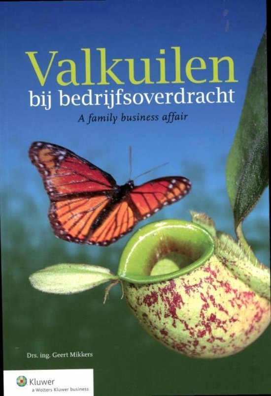 Cover van het boek 'Valkuilen bij bedrijfsoverdracht' van Geert Mikkers