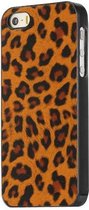Luipaard TPU iPhone 5 Case - Bruin