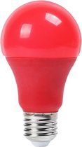 V-Tac Led verlichting Kleur Rood LED lampen - E27-9W-A60