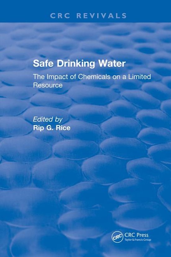 CRC Press Revivals - Safe Drinking Water - cover