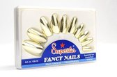 Ongles collants or | ongles artificiels / faux ongles 20 pcs