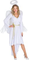 dressforfun - Vrouwenkostuum sexy X-Mas Angel XXL - verkleedkleding kostuum halloween verkleden feestkleding carnavalskleding carnaval feestkledij partykleding - 300515
