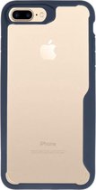 Navy Focus Transparant Hard Cases voor iPhone 7 Plus / 8 Plus