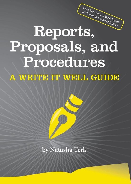 Reports, Proposals, and Procedures - cover