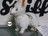 Steiff Lama sleutelhanger 10 cm. EAN 112454