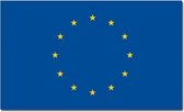 Vlag Europa 90 x 150 cm feestartikelen - Europa landen thema supporter/fan decoratie artikelen