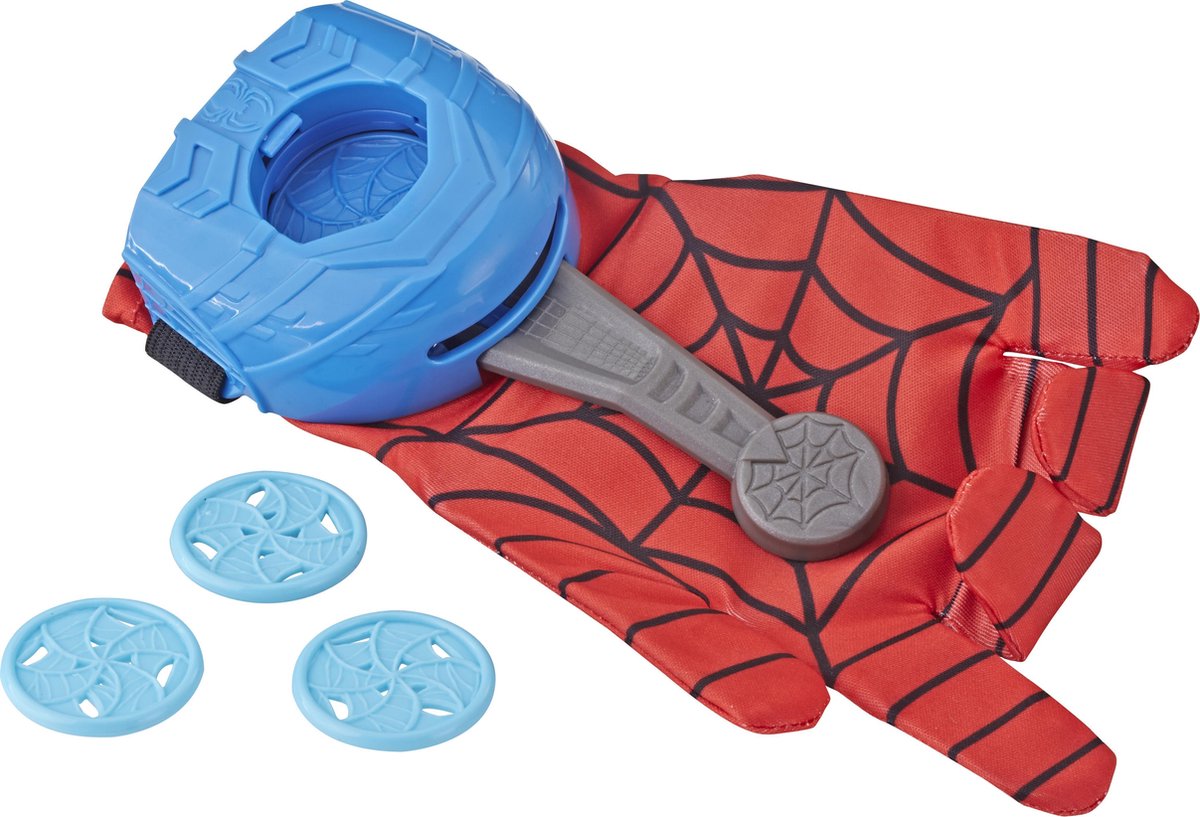 Hasbro Marvel Spider-man - Webhandschoen  - Blauw/rood - Verkleden - Rolspel - Marvel