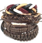 Armband Set Leder