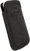 Krusell Uppsala Mobile Pouch XXL (black) (o.a. voor HTC Sensation, Samsung Galaxy S2, Galaxy Xcover, Xperia P, Arc)