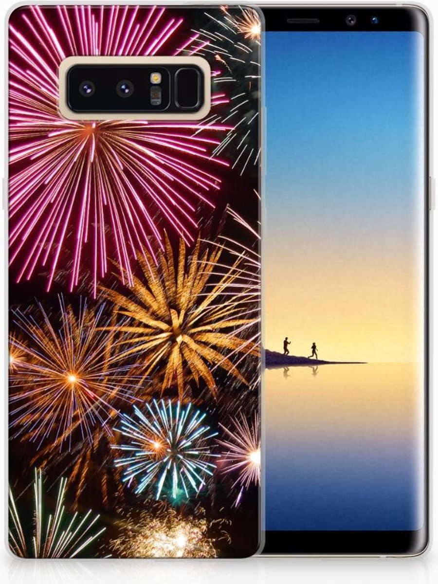 Samsung Galaxy Note 8 Silicone Back Cover Vuurwerk