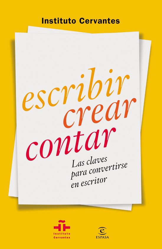 Instituto Cervantes - Escribir crear contar - cover