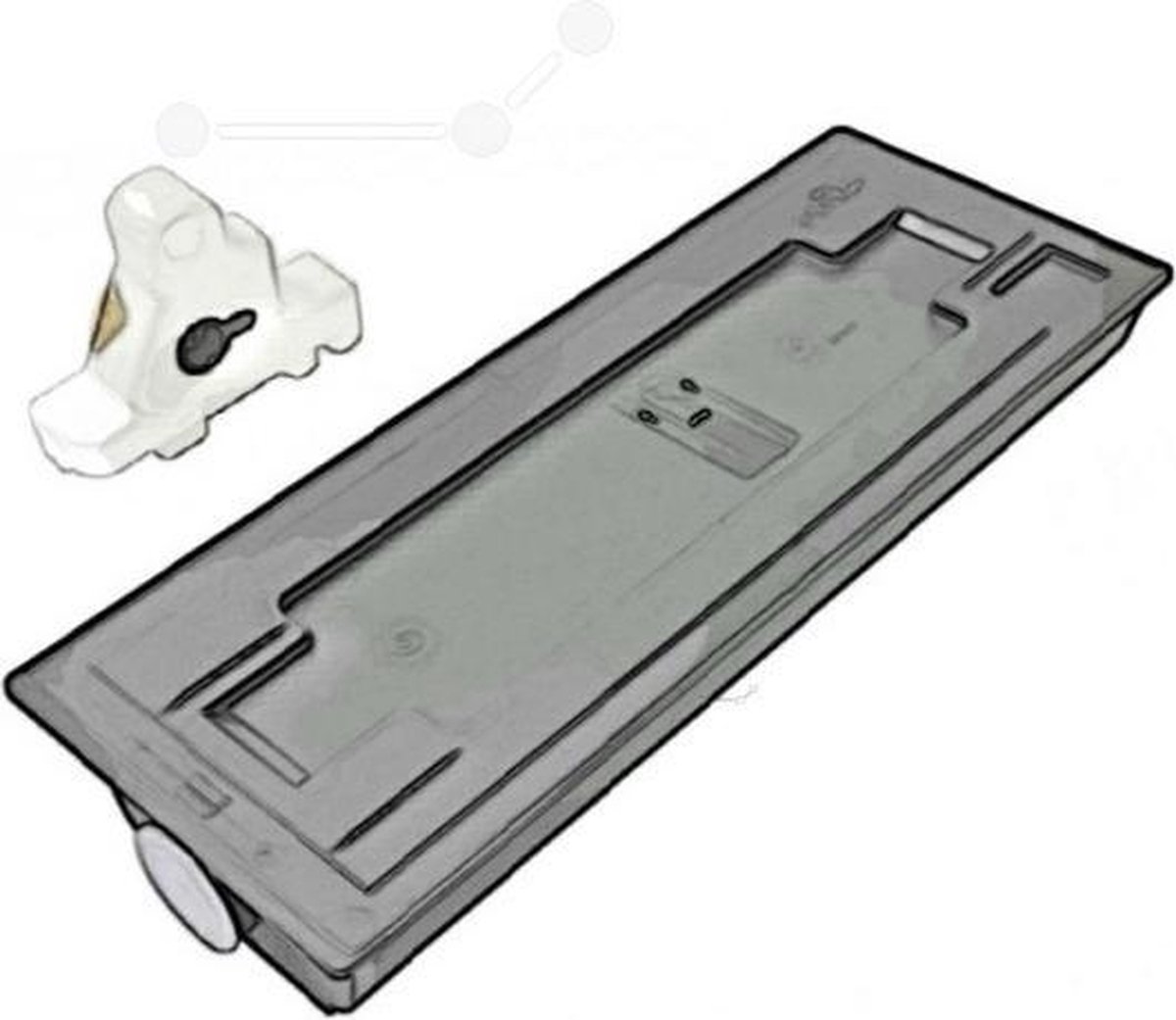 Utax - 6125 10010 - Toner zwart