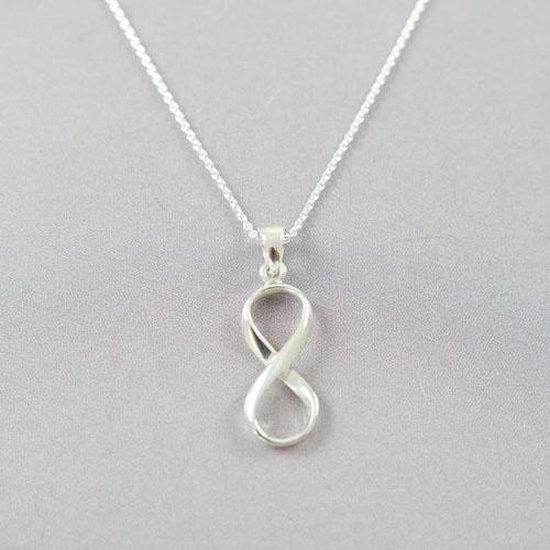 House of Jewels - Infinity Ketting 42cm - 925 Zilver