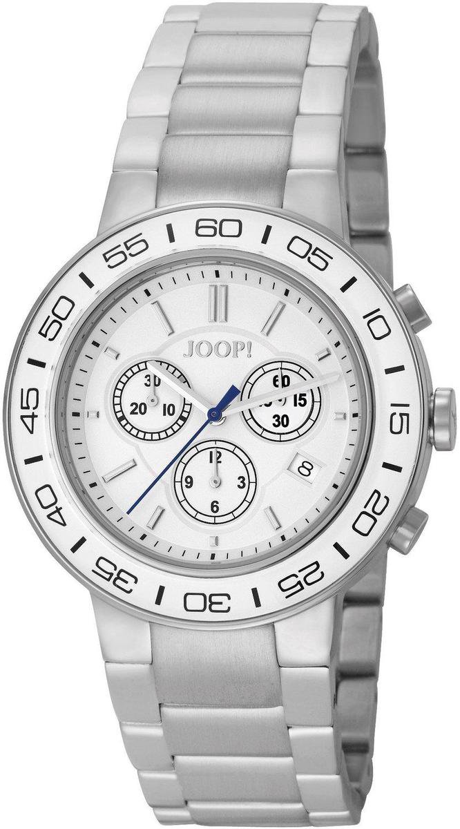 Joop! Insight JP100911F01 Horloge - Staal - Zilverkleurig - Ø 44 mm