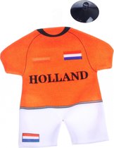 Nederland Hanger shirt holland oranje 16cm incl zuignap