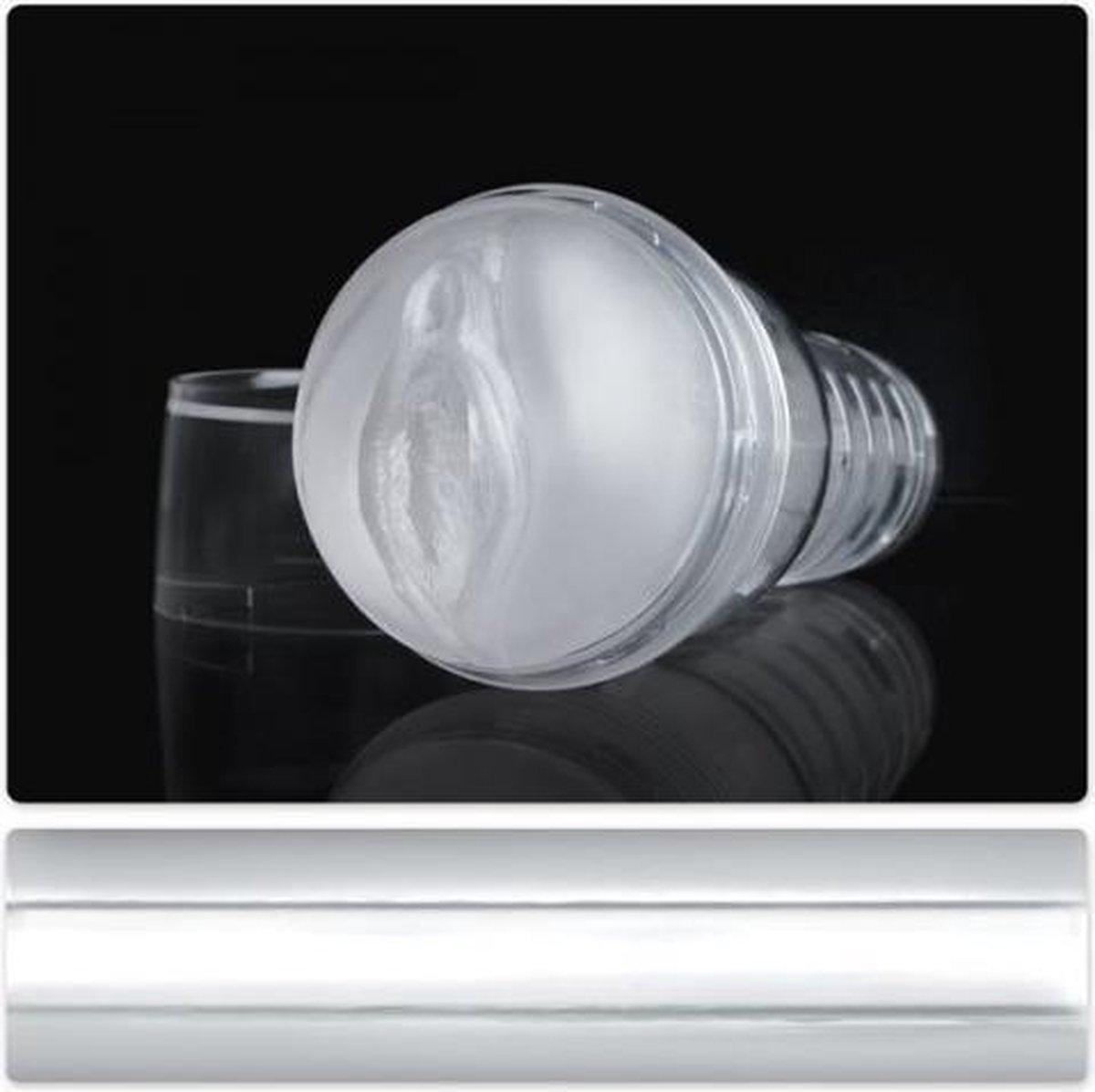 Goedkoopste Fleshlight - Ice Lady Original in Ice Fleshlight Case - L 25.5cm Ø 1.3cm - Model CLV