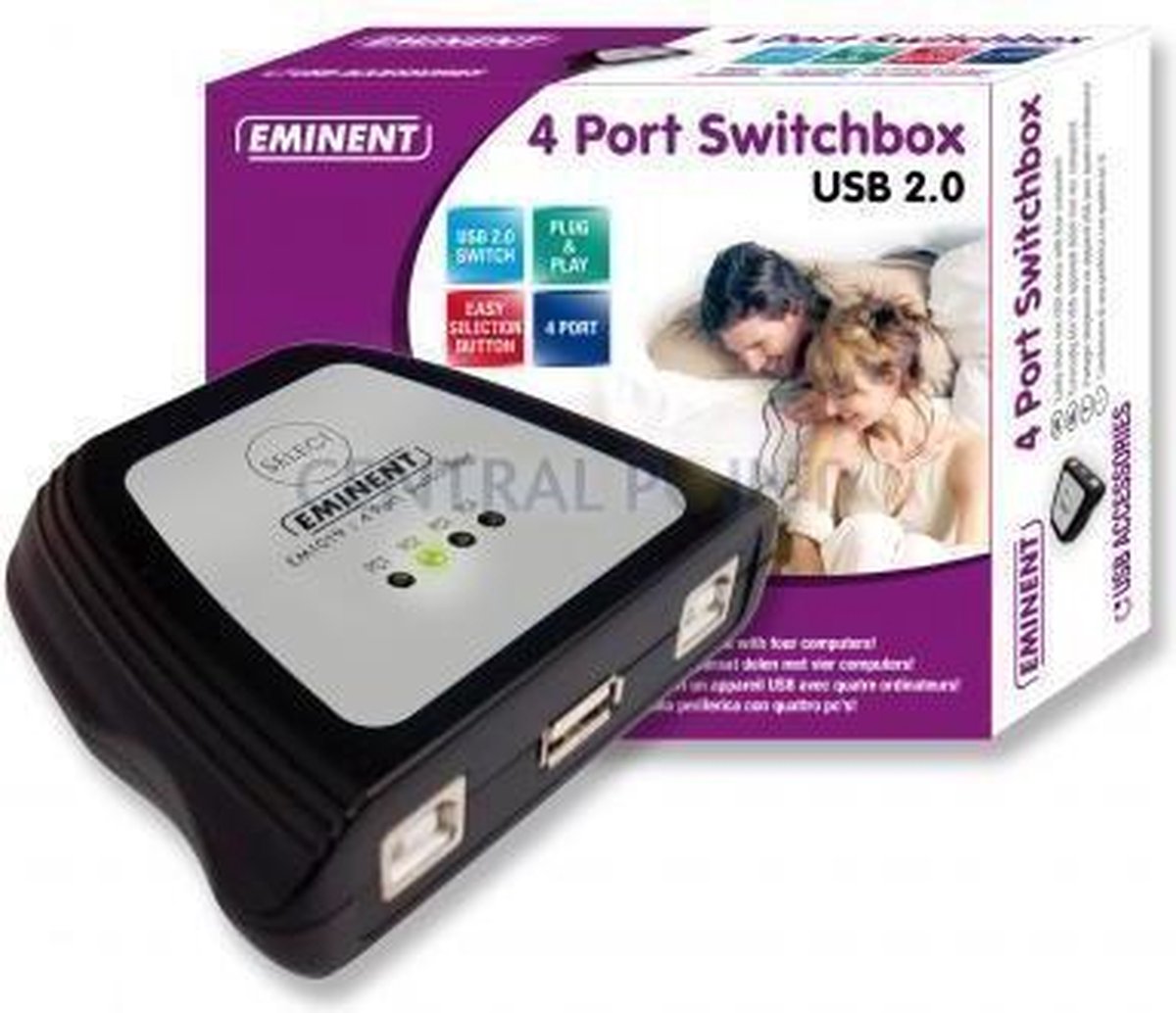 Eminent interface hubs USB Switch 4 port manual