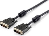 Equip 118932 DVI kabel 1,8 m DVI-D Zwart