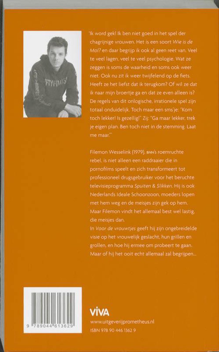 Voor De Vrouwtjes - back cover