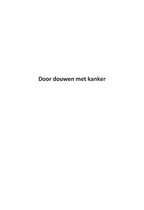 Door douwen met kanker