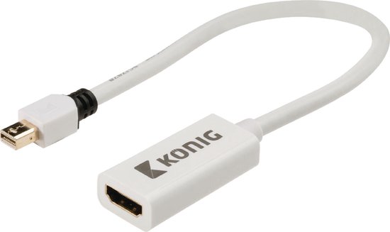 Konig Mini DisplayPort naar HDMI adapter - 0,20 meter