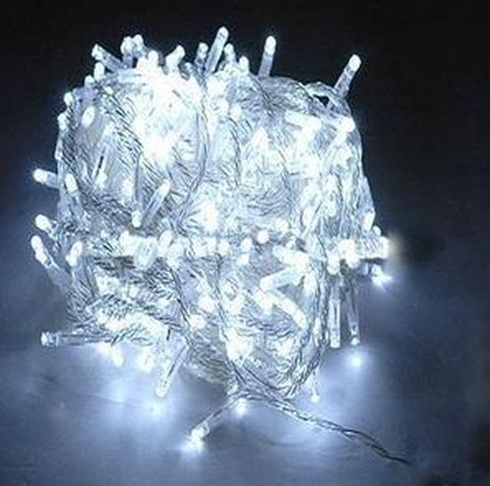 Uitgebreid bijkeuken ~ kant Kerstverlichting 100 LED's 10-Meter - Koel Wit | bol.com