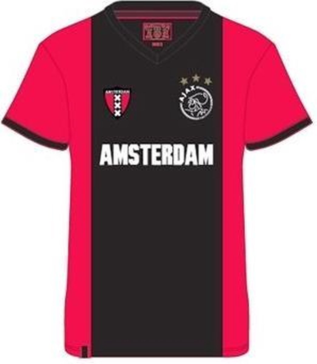 ontsnappen broeden Optimistisch T-shirt ajax rood/zwart/rood Amsterdam wapen maat 116 | bol.com