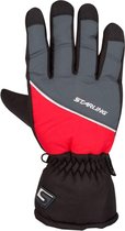 Starling en Taslan Grz - Wintersporthandschoenen - Kinderen - Rood - Maat 5