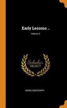 Early Lessons ..; Volume 2