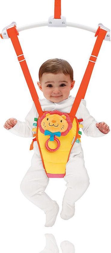 Munchkin Bounce and Play Baby Door Bouncer (Lenny the Lion) babyschommel voor aan de deur