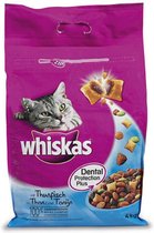 Whiskas Droog Adult Kattenvoer - Tonijn/groenten - 4 kg