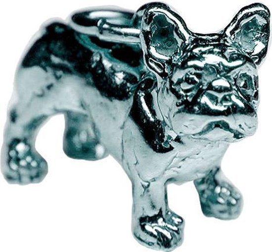 Zilveren Franse Bulldog COOLDOG™ ketting Hanger Hond .925 Zilver