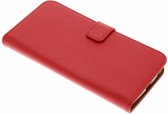 Luxe Softcase Booktype Motorola Moto G6 Plus hoesje - Rood