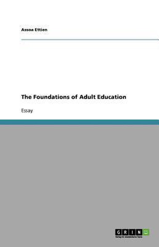 The Foundations of Adult Education - cover