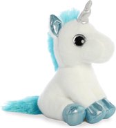 Aurora Knuffel Sparkle Tales Snowbelle Unicorn 18 Cm Wit