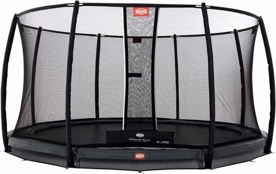 bol.com | BERG trampoline Champion Inground 380 + Safety Net Deluxe