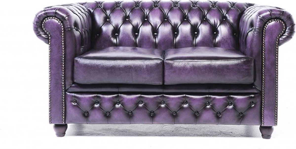The Original Chesterfield - Brighton - 2-zitsbank - Zetel Salon - Modern Paars