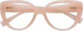 Croon Leesbril Butterfly Multifocaal Dames Roze Sterkte +1.5