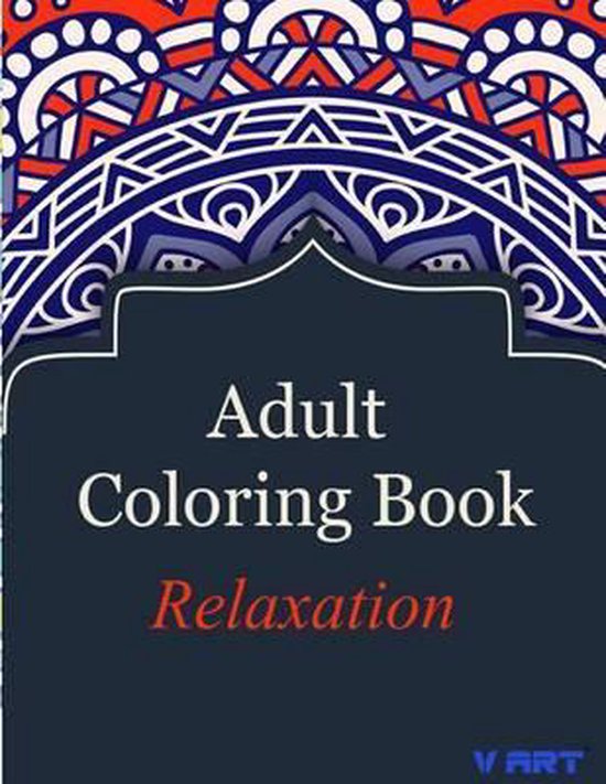 Relaxation- Adult Coloring Book - cover