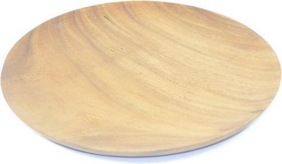 Rook longontsteking Tussen Onderbord - geschikt voor taart of bord - hout - 33 cm - Kinta | bol.com