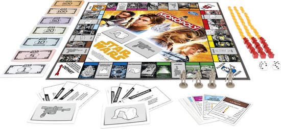 Thumbnail van een extra afbeelding van het spel Monopoly Star Wars Han Solo