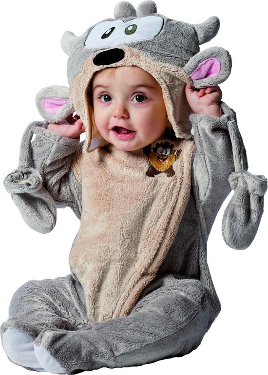 Sta in plaats daarvan op industrie maak het plat Taz™ - Looney Tunes™ kostuum voor baby's - Verkleedkleding - Maat 50/68 |  bol.com