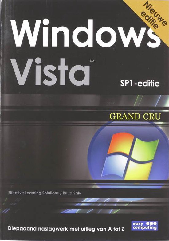 Cover van het boek 'Grand Cru Windows Vista / SP1-editie' van R. Saly