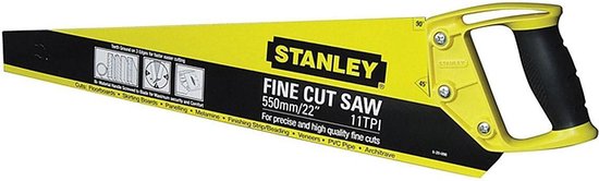 STANLEY FINE CUT SAW Handzaag 550 mm 11TP