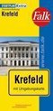 Falk Stadtplan Extra Standardfaltung Krefeld 1:17 000