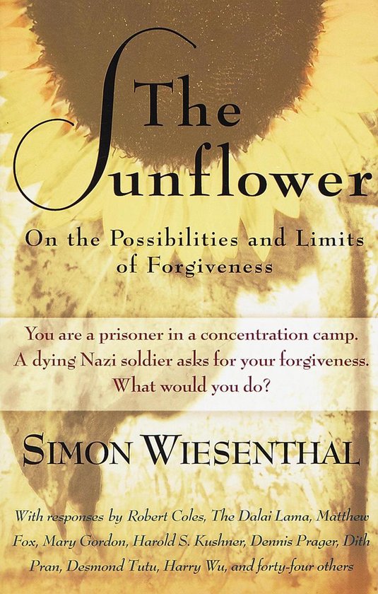 The Sunflower Ebook Simon Wiesenthal 9780307560421 Boeken