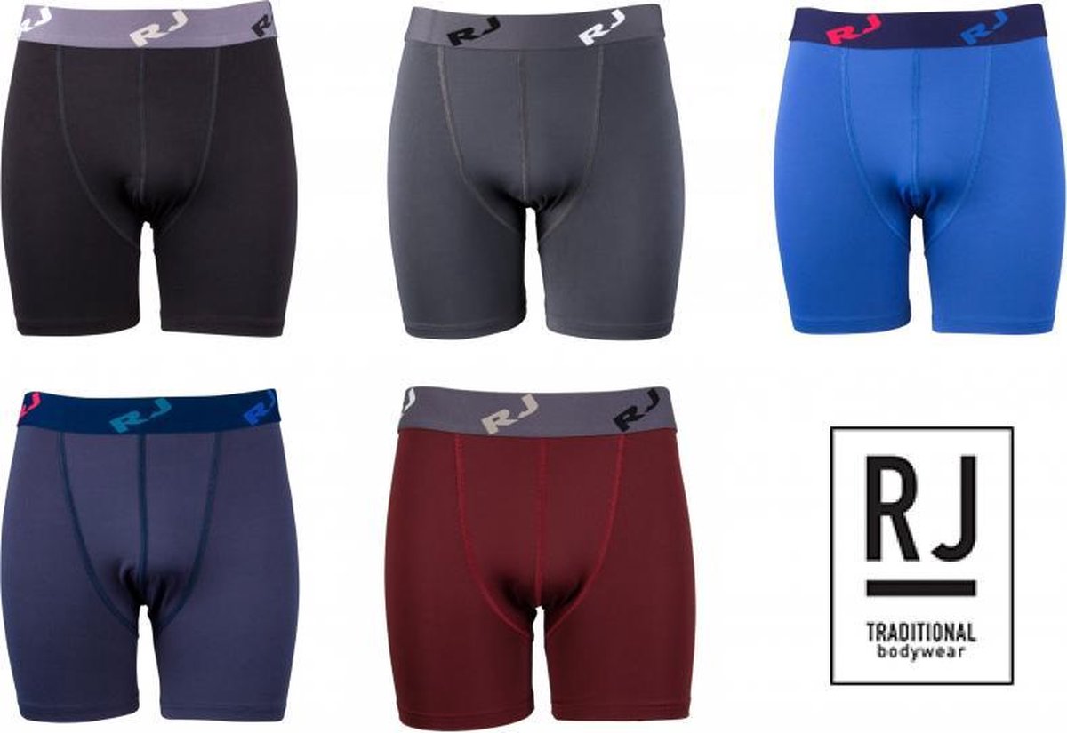 RJ Bodywear Boxer 5-pack: Mix - maat XXL
