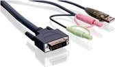 iogear G2L7D02UD toetsenbord-video-muis (kvm) kabel 2 m