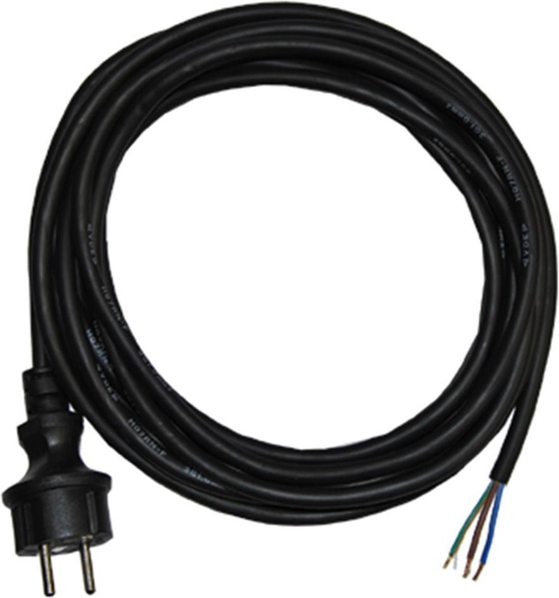Vetec Vervangingssnoer Neopreen KL1 3X1.0MM 5Mtr